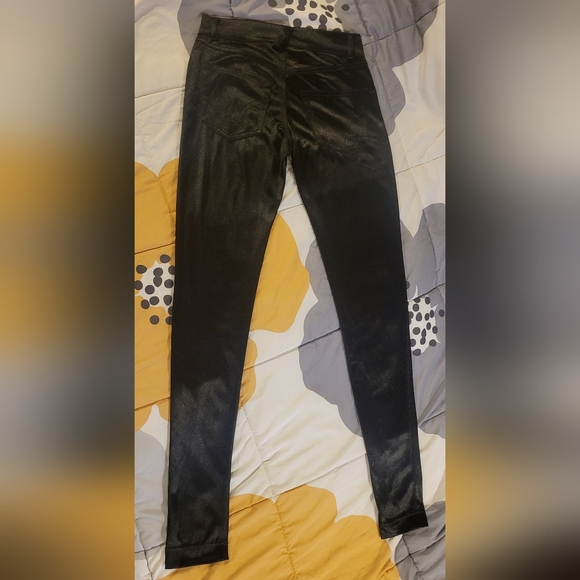 Dolce Gabbana Satin Shimmery Leggings Pants - Picture 2 of 11